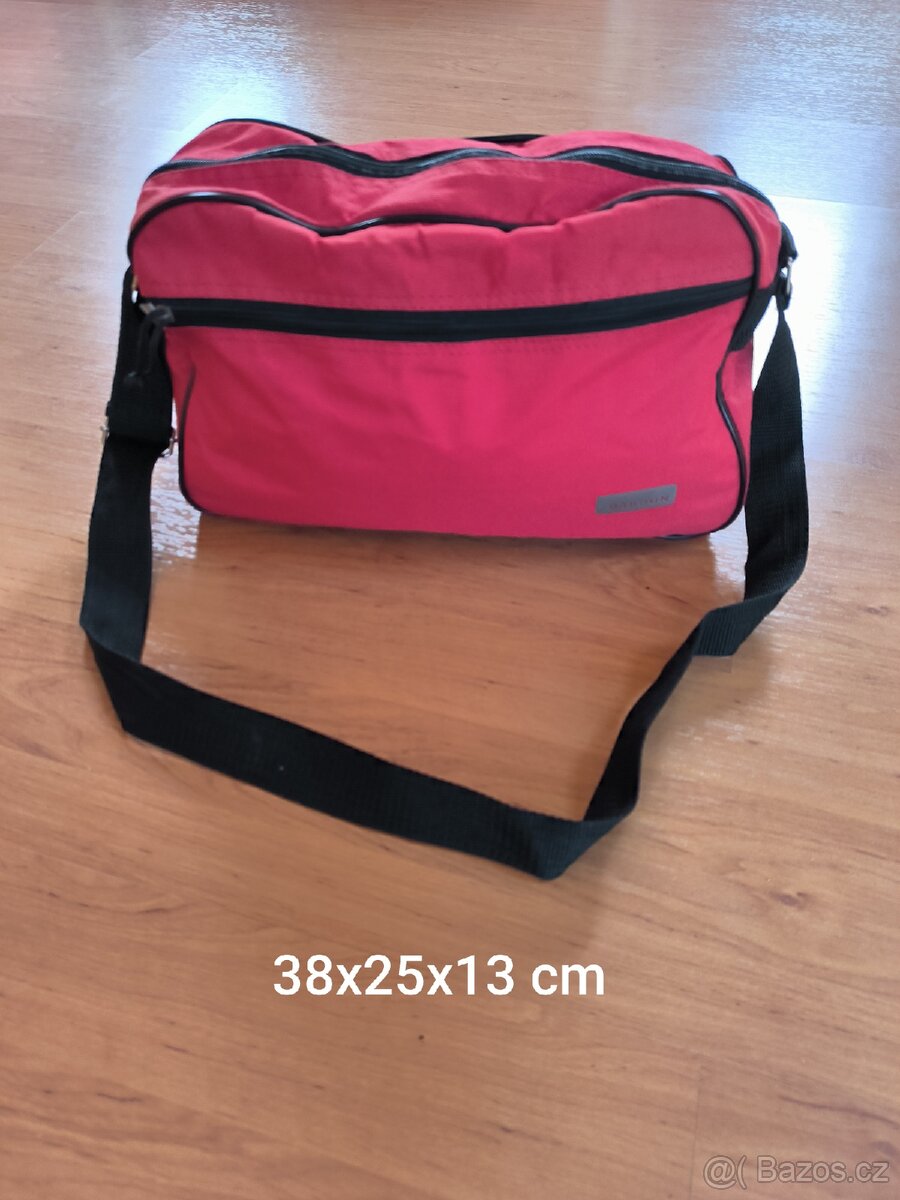 taška přes rameno, na kočárek