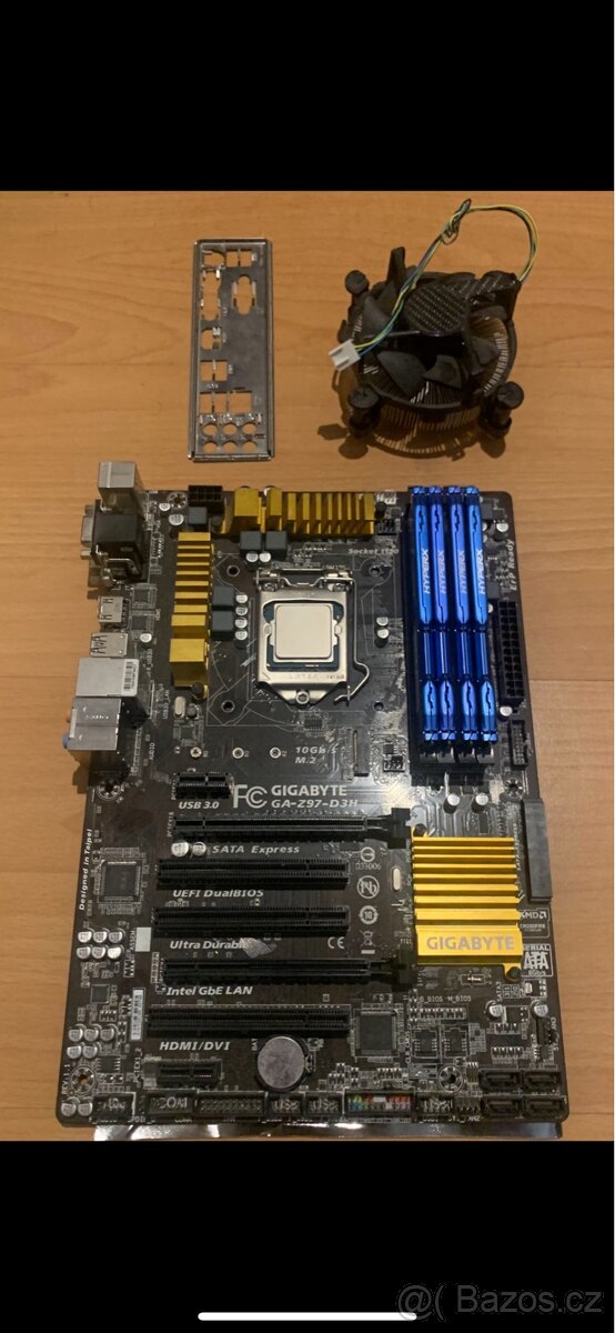 Základní deska s procesorem intel i5 4590