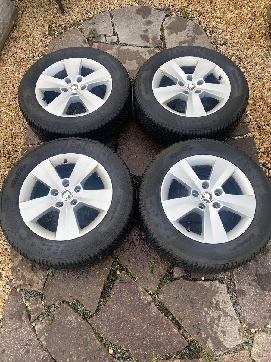 Alu kola na Škodu 215/60 R16