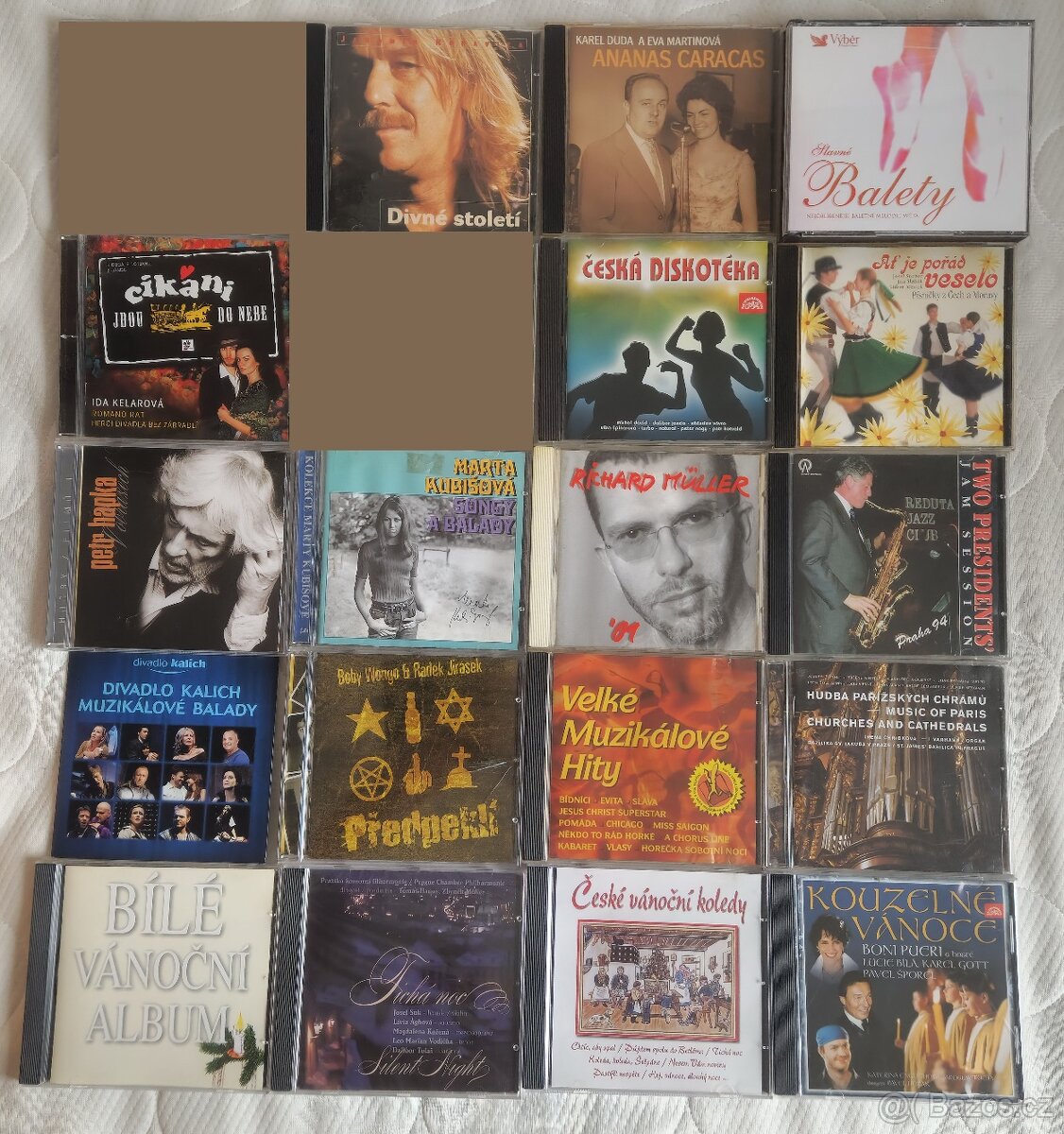 CD česká hudba (ceník v textu)