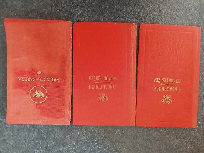 Historické vkladní knížky