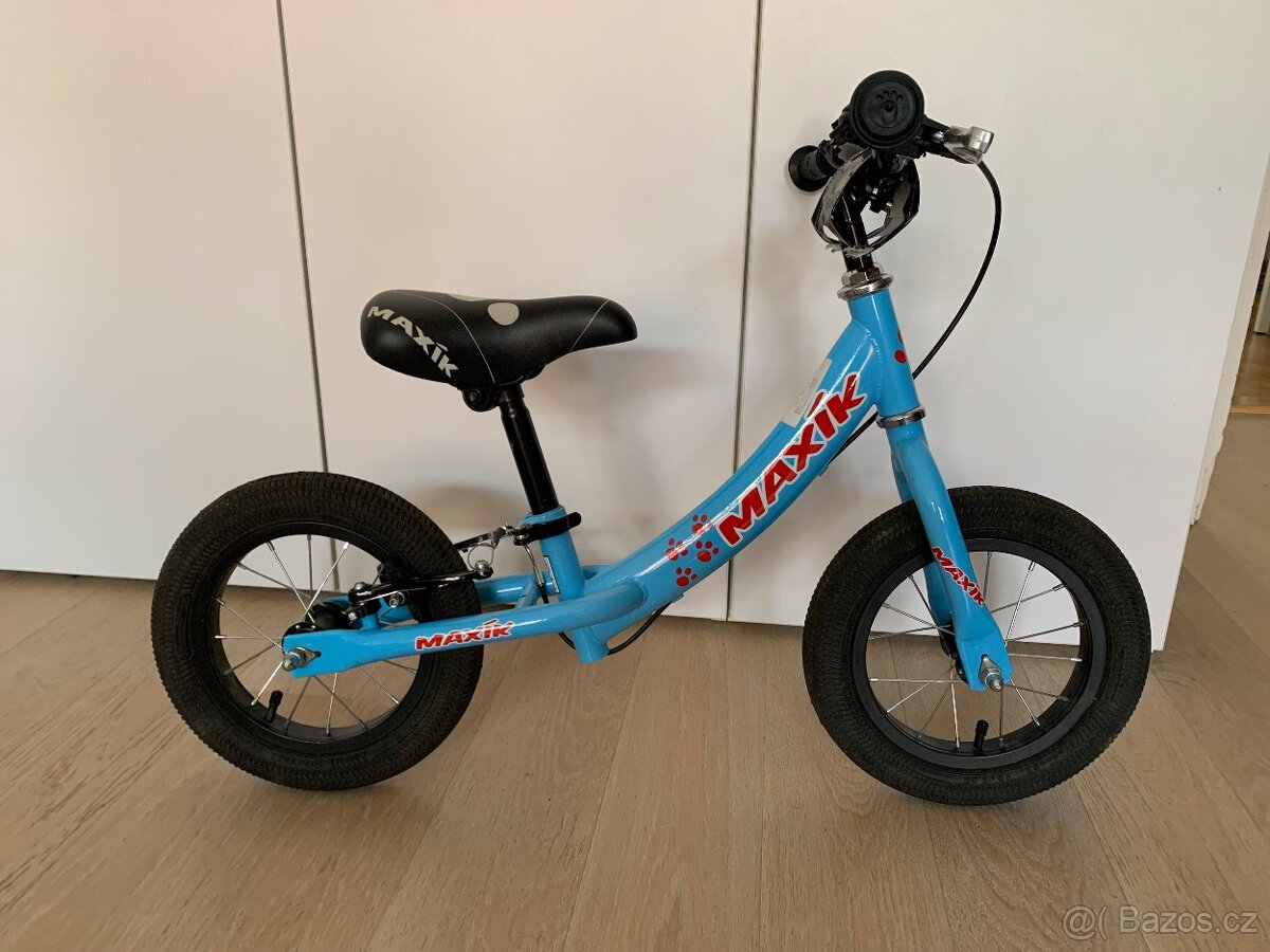 Modré odrážedlo MAXÍK - minimálně použité