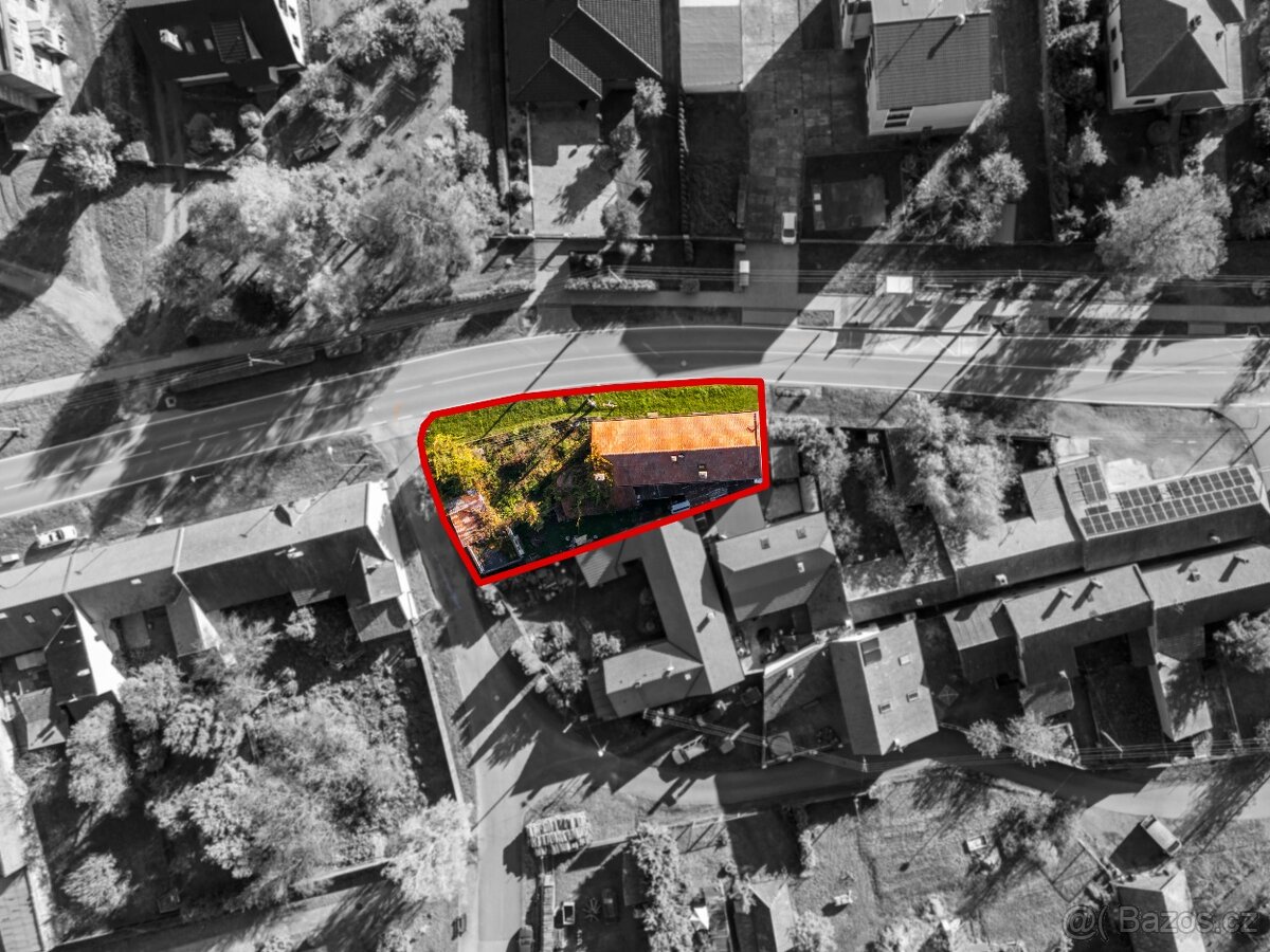 Prodej RD 6+1 (nebo dvougenerační) k rekonstr. Plumlov