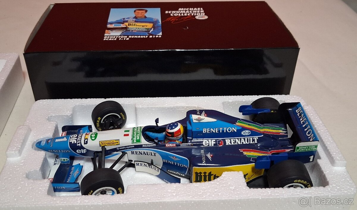 F1 Schumacher- modely 1:18