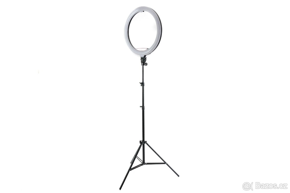 Profesionální RGB LED kruhové světlo 45 cm se stativem