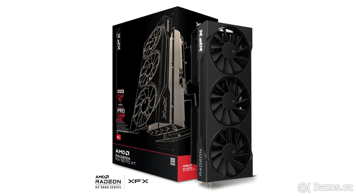 XFX Swift RX 9070 XT 16GB GDDR6 - Záruka 3 Roky