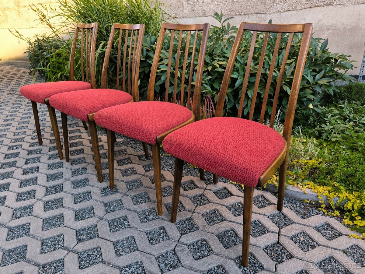 Retro jídelní židle Jitona - Brusel 60. léta