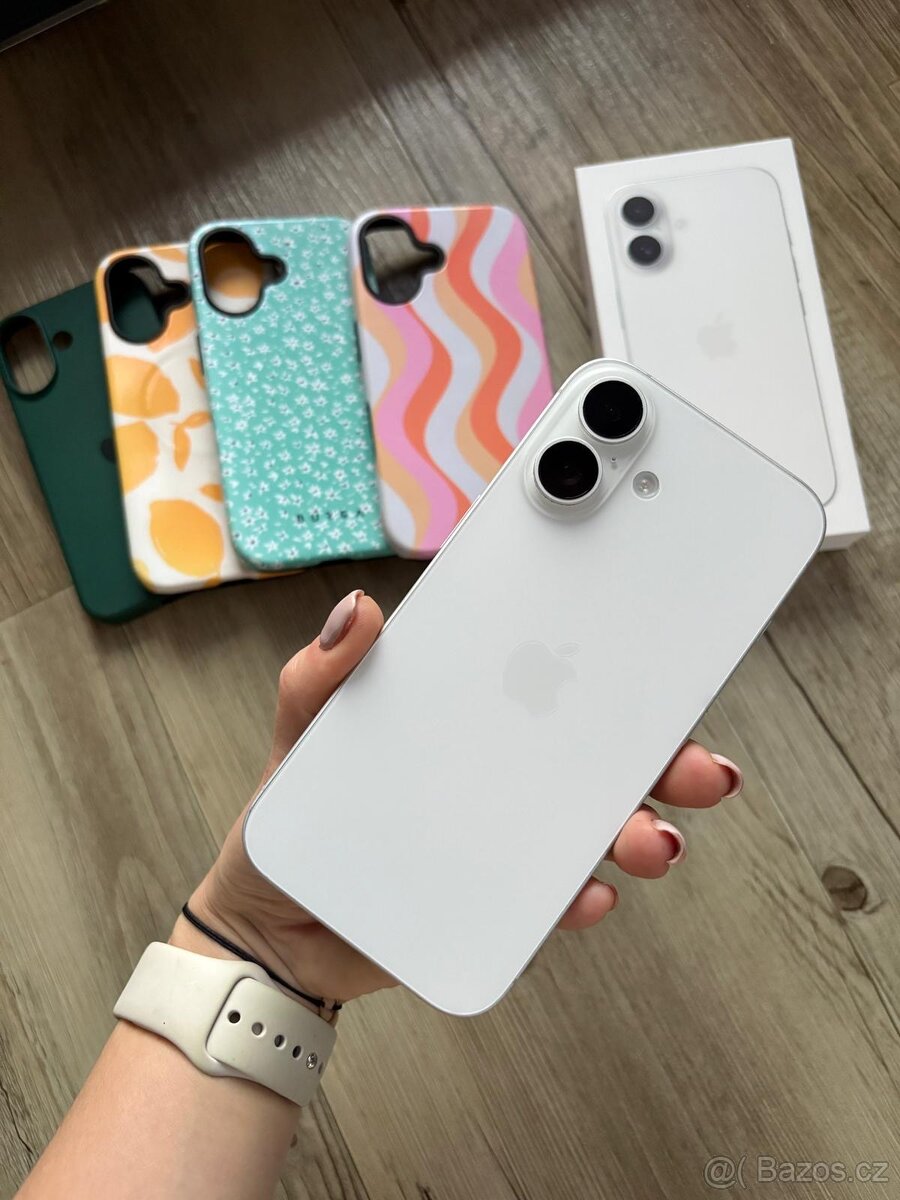 Iphone 16 128 GB bílý v záruce