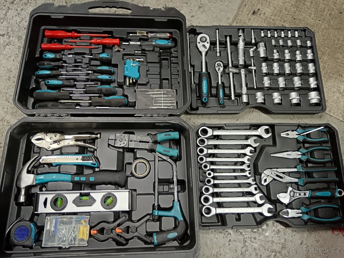 Kufr s 257 díly nářadí