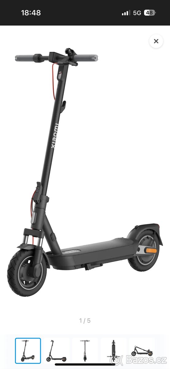 Elektrokoloběžka Xiaomi 5 PRO