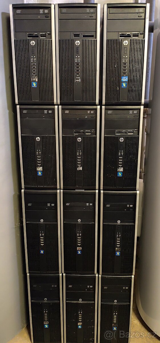 12ks PC HP s i3 / HDD 250Gb / 4Gb RAM