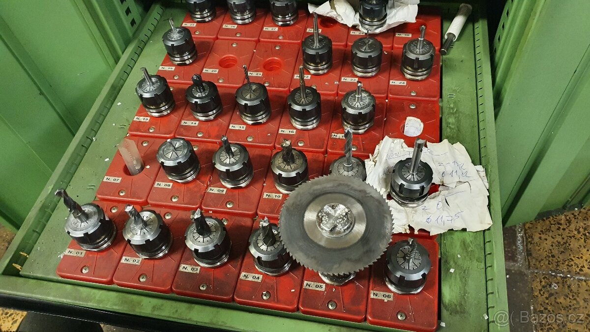 Kleštinový upínač ISO 30