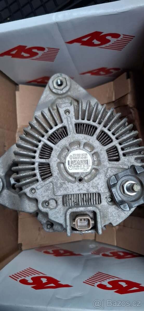 ALTERNÁTOR MASTER, MOVANO 2.3CDTI OD 2010
