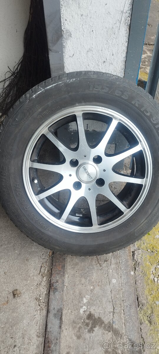 Al kola DEZENT 15" rozteč 4x108