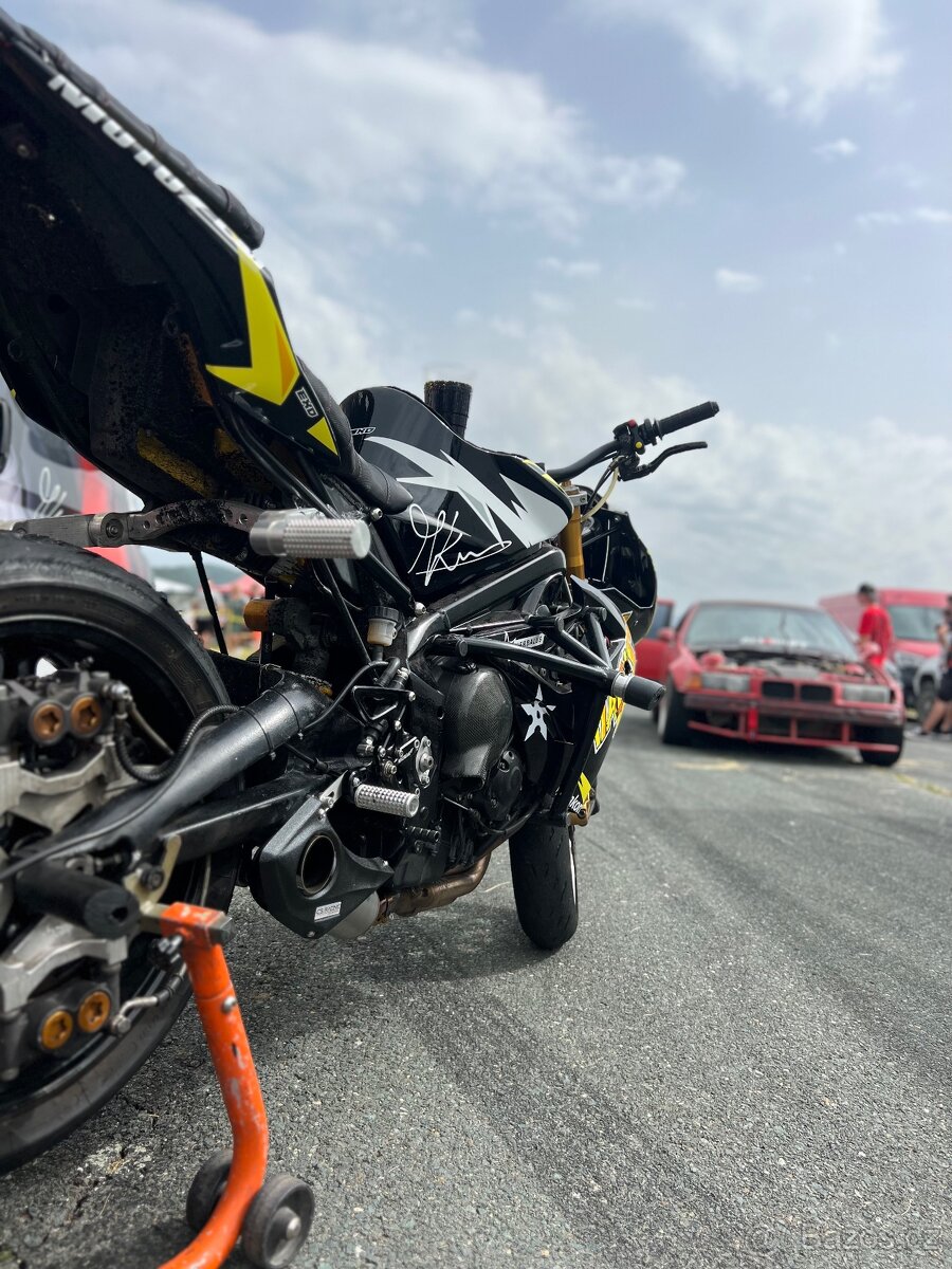 Triumph 675 CS Racing USA výfuk