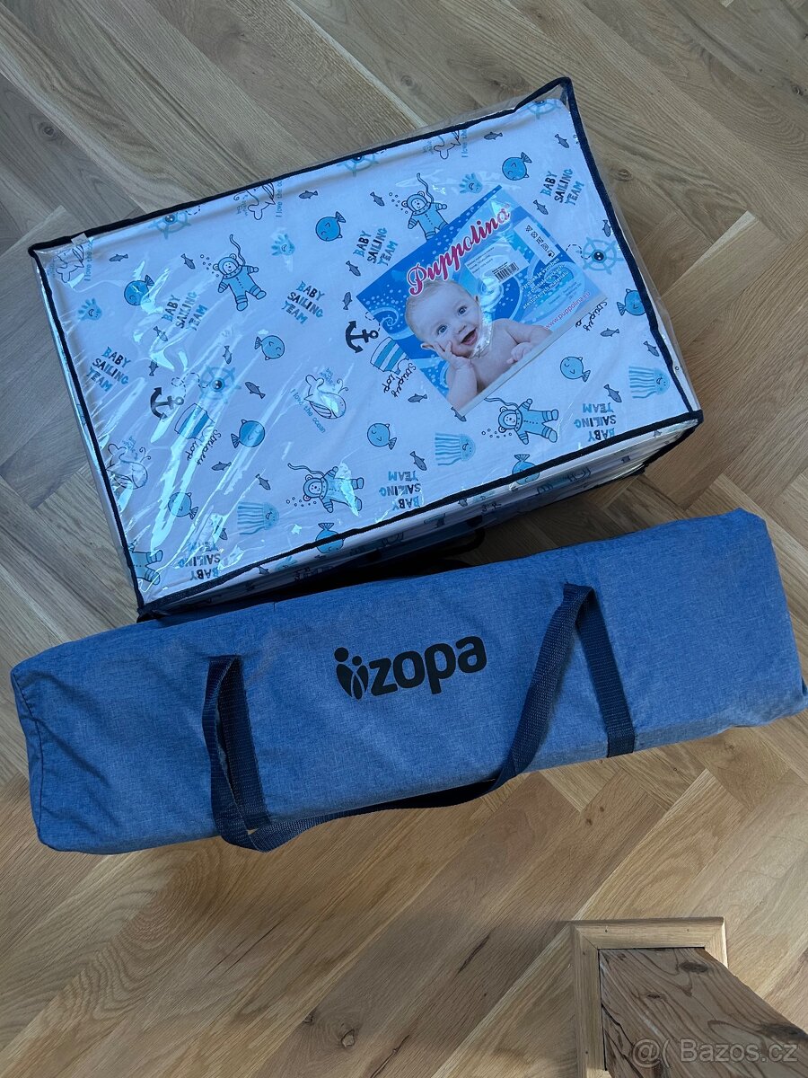 Zopa Yoga cestovní postýlka + rozkládací matrace