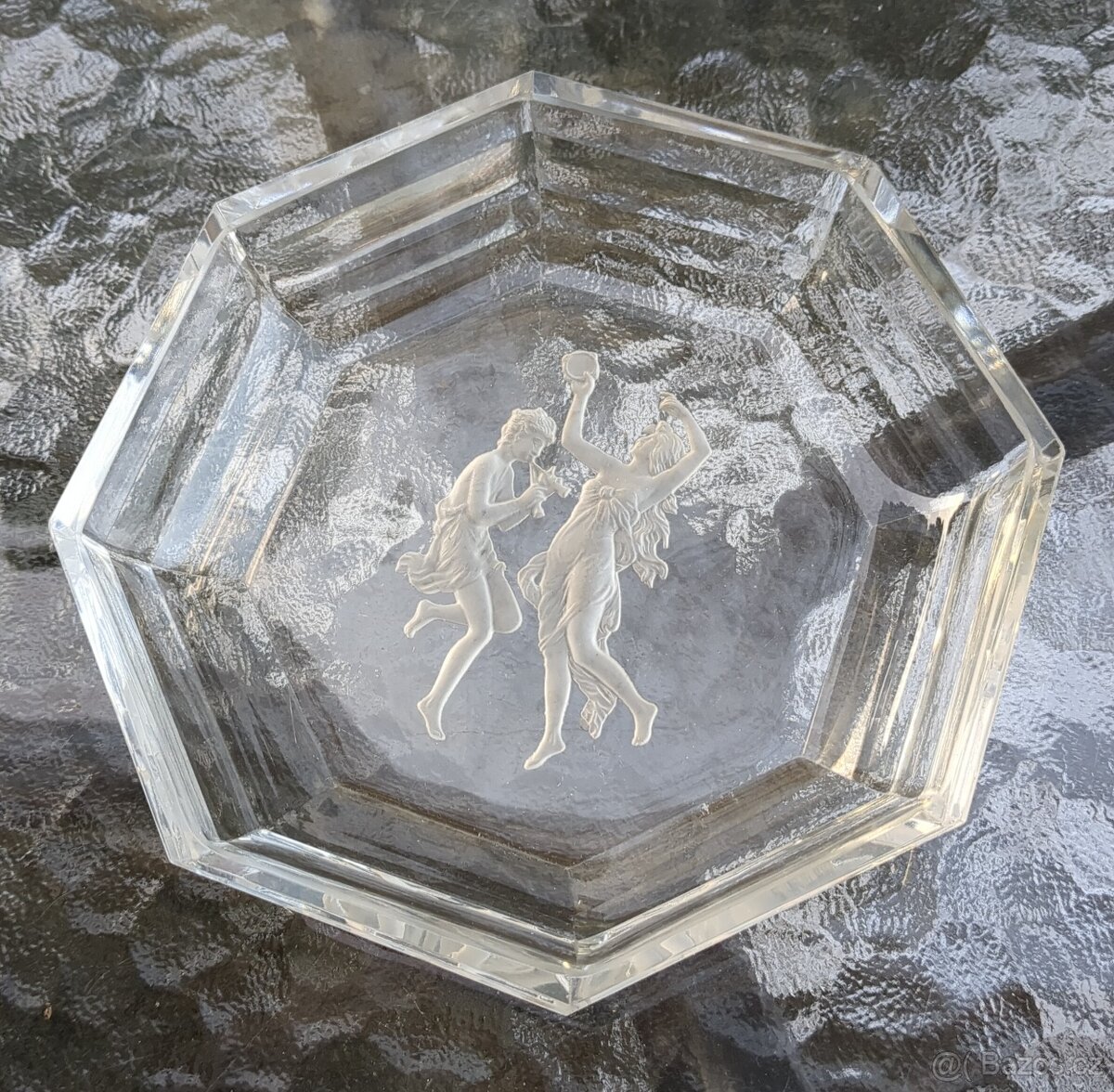 ART DECO, cca 1930 HRANOVÁ MISKA, Heinrich Hoffman