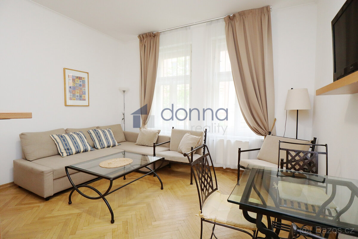 Pronájem bytu 2+kk, 42m2, ul. Jana Masaryka, Praha 2 - Vinoh
