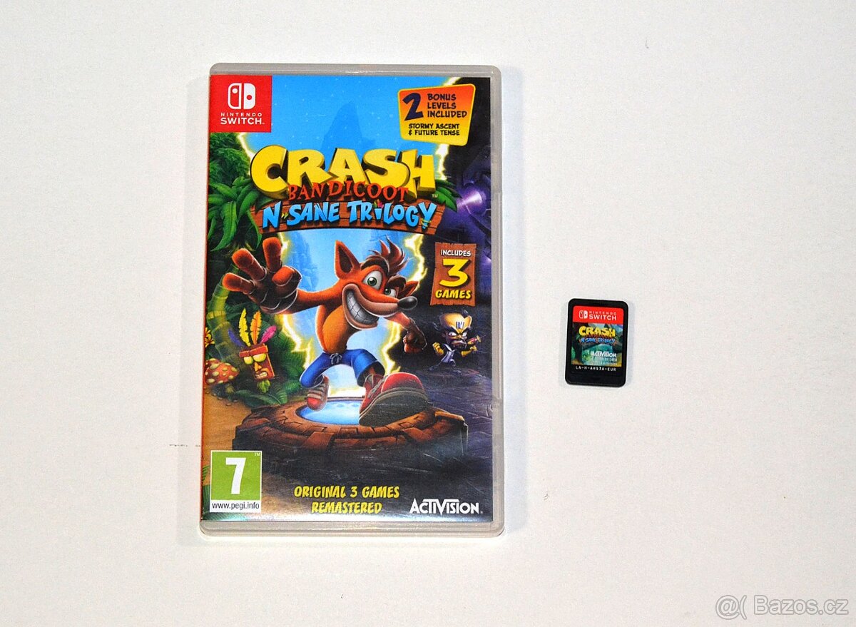 Crash Bandicoot N-Sane Trilogy pre Nintendo Switch