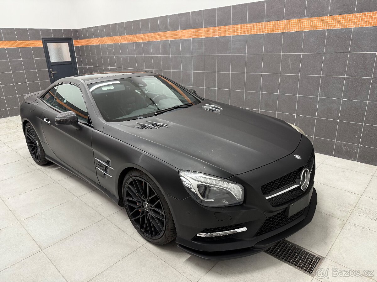 Mercedes Benz SL 350 packet amg, Magic Sky