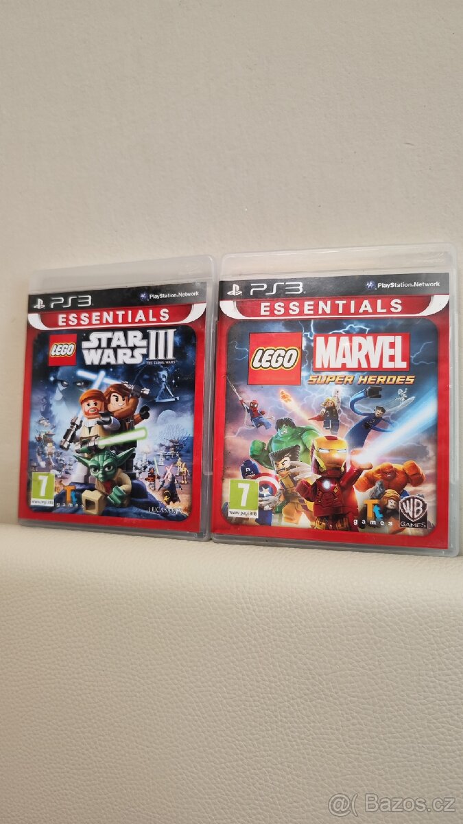 Prodám Lego hry na PS3