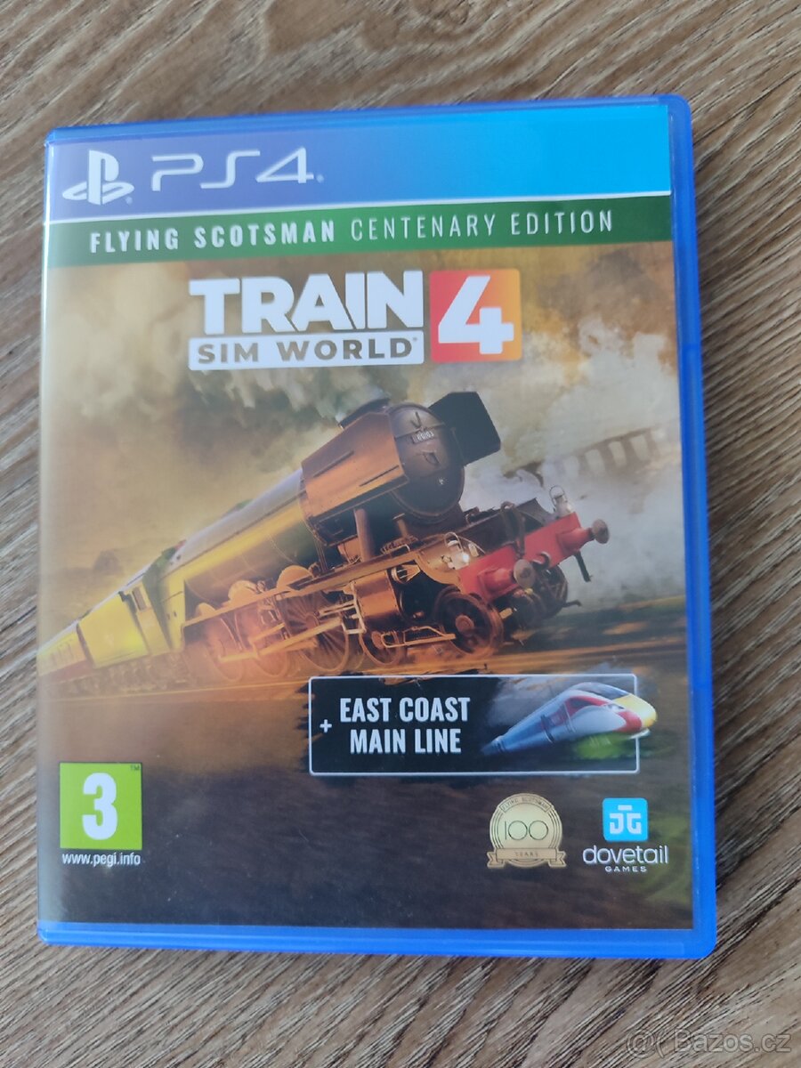 Train simulátor na PS4