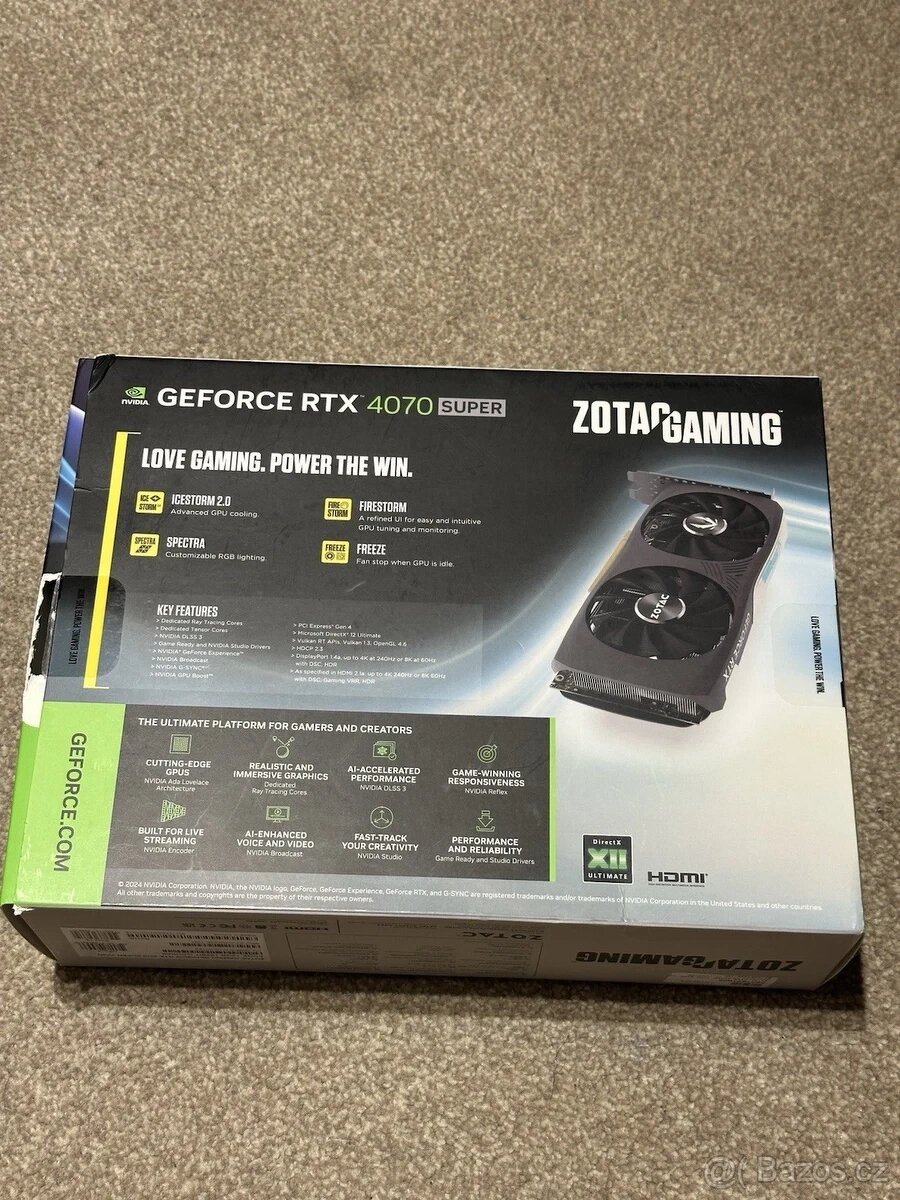 Prodám GIGABYTE GeForce RTX 4070