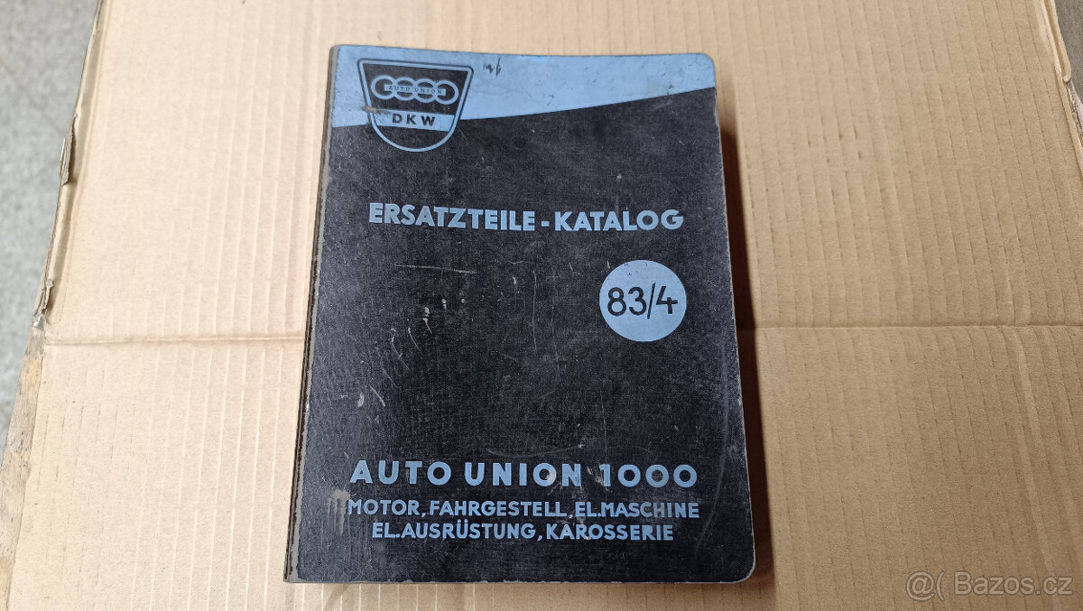 DKW Auto Union - Coupe 1000 de Luxe - original
