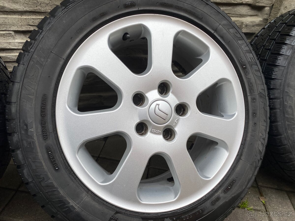 Alu kola 5x112 J7 ET 45 pneu 205 55 16