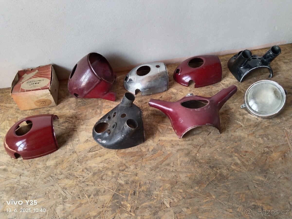 Jawa kývačka, půlbuben, panelka, 500ohc, ČZ