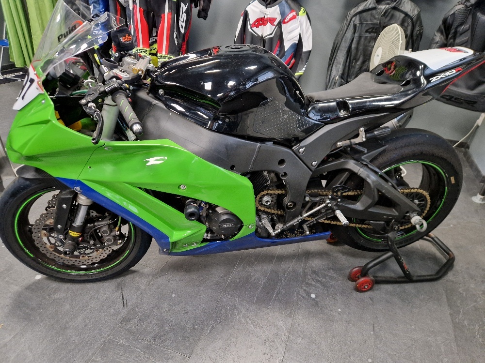 Kawasaki ZX10R podvozek 2013, motor 2016