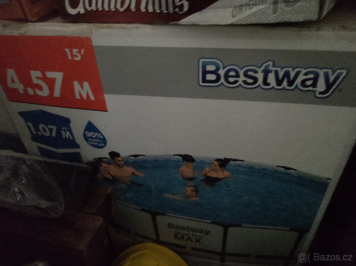 Bazén BESTWAY 4,57x1,07-set- nový