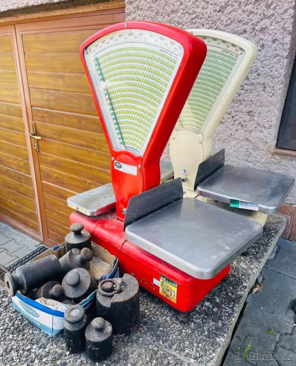 Plně funkční 2 ks váhy Transporta se závažím