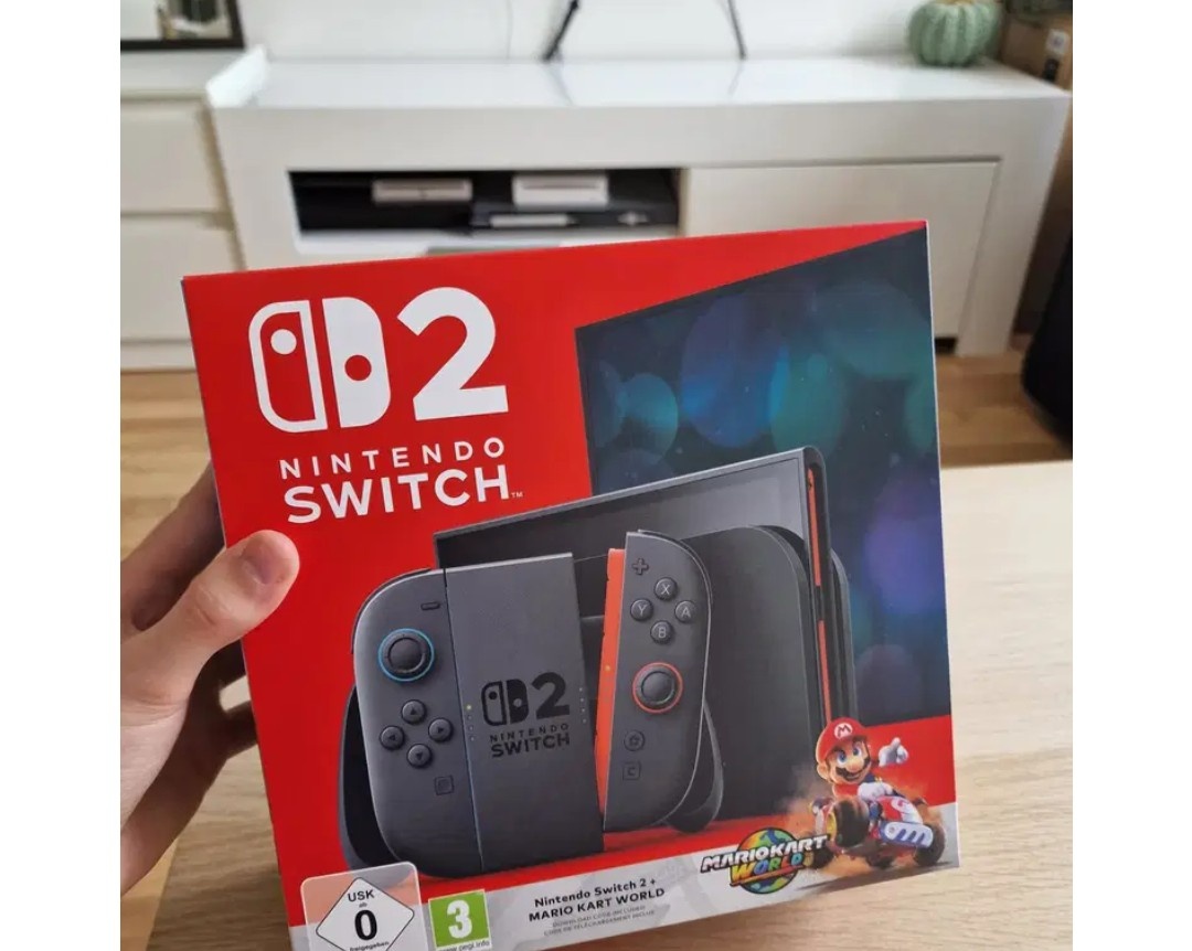 NINTENDO SWITCH 2 + MARIO KART WORD EDICE