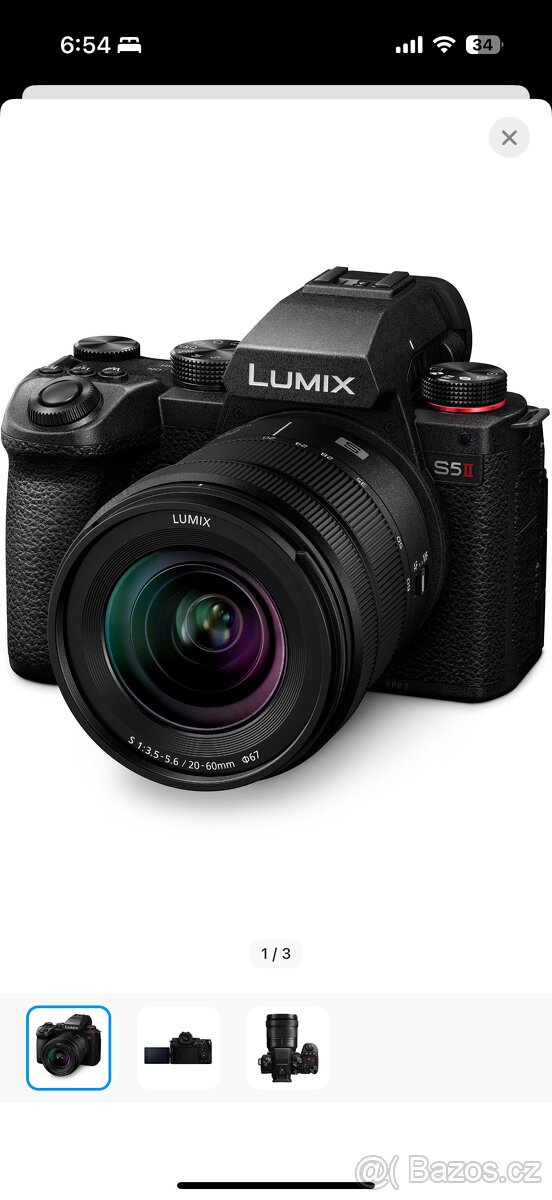 Panasonic Lumix DC-S5 Mark II + Lumix S 20-60 mm f/3,5-5,6 M