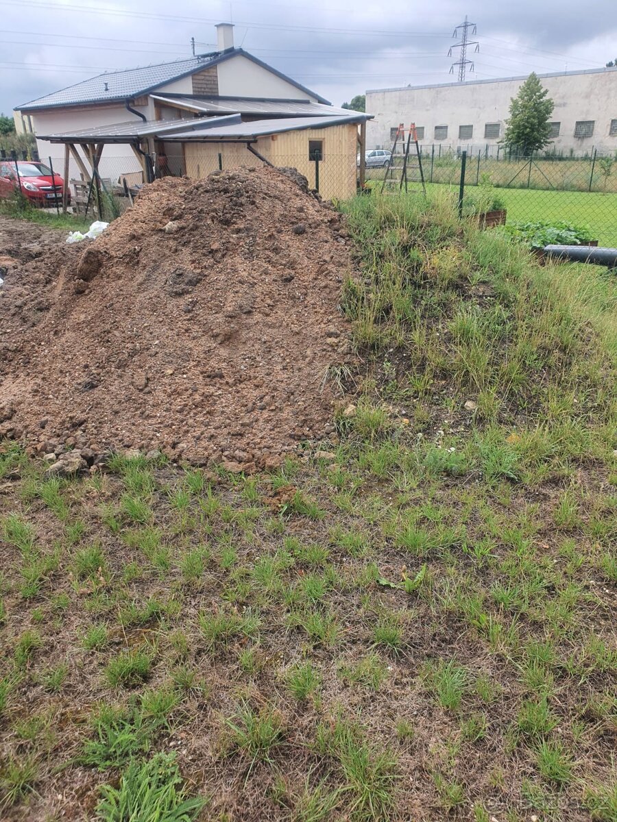 Zemina k dorovnání zdarma