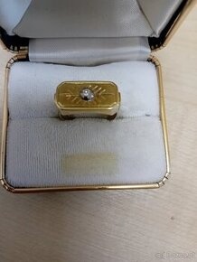 ART DECO  -Pánský prsten
