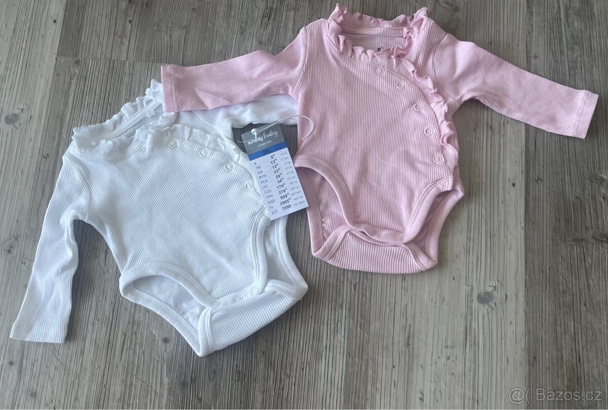 Nové, set 2x body Sinsay