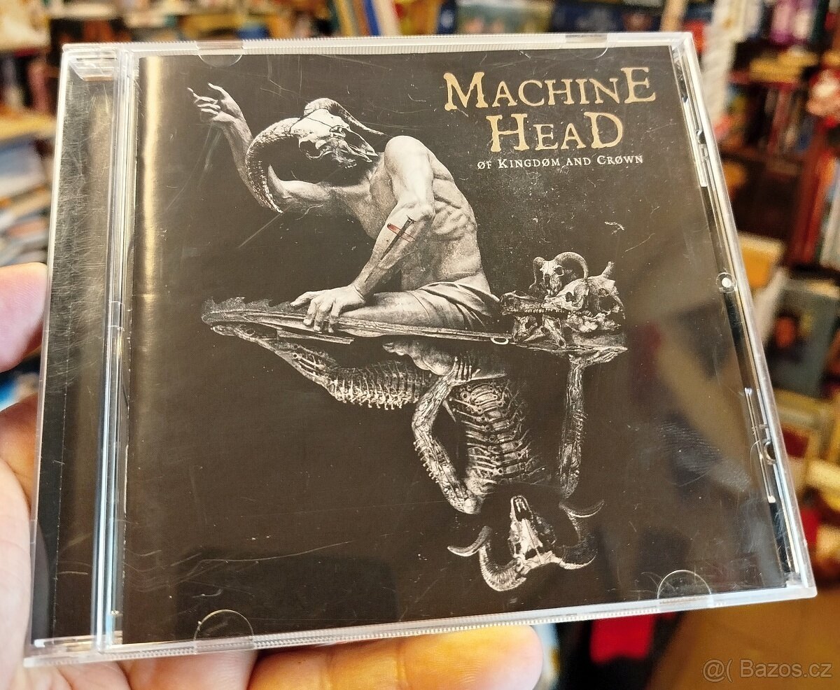CD MACHINE HEAD - OF KINGDOM AND CROWN (nejlevněji)