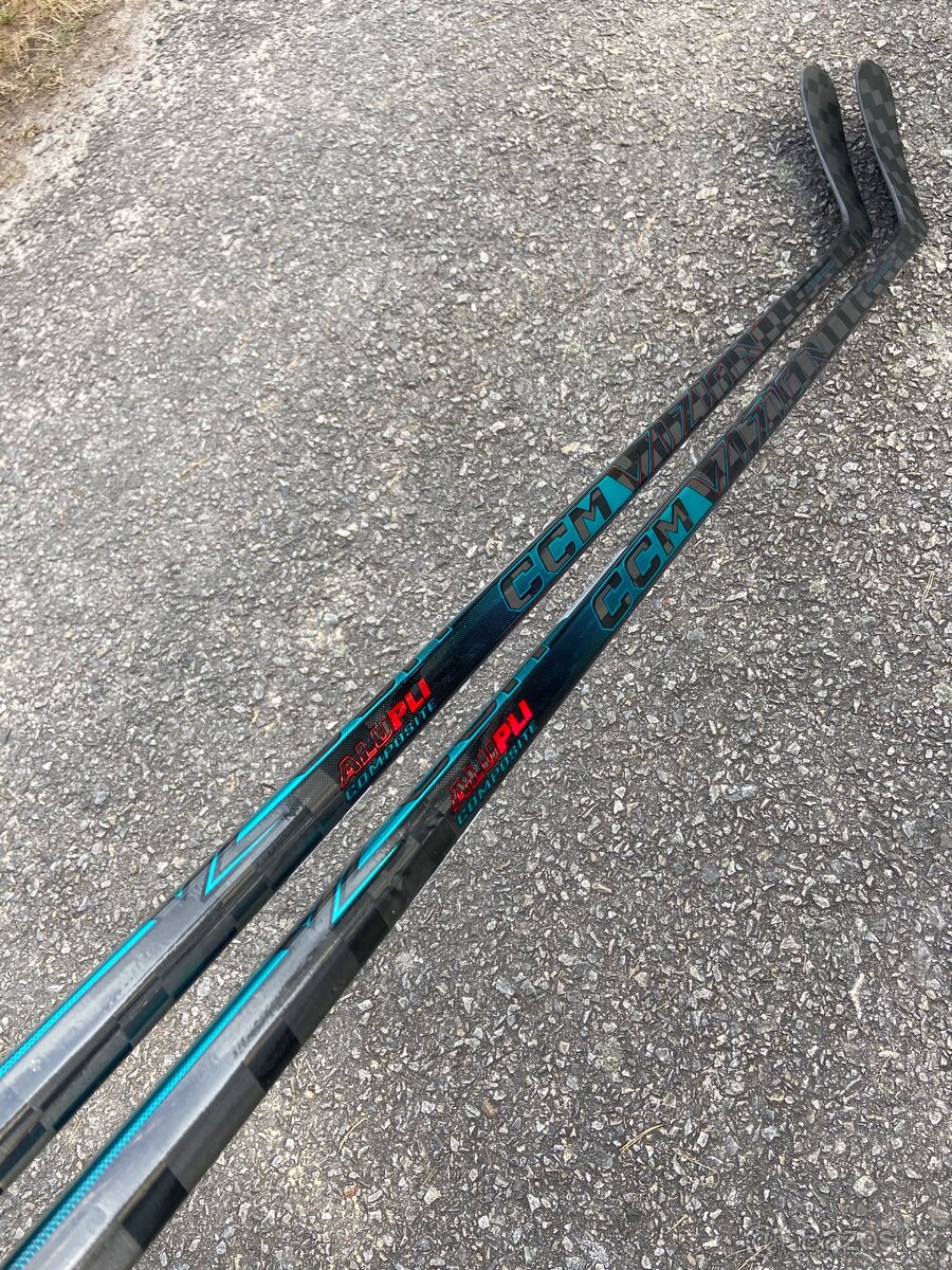 Hokejka CCM Vizion 75/85flex levá 1x na ledě