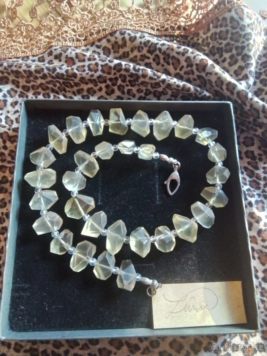 Nahrdelnik Lemon quartz, Lemon citrine