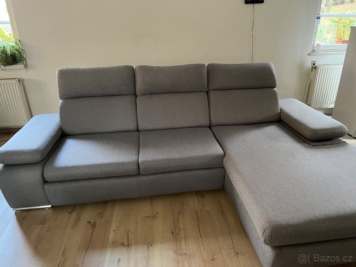 Sedací souprava rozkládací, s úložným prostorem