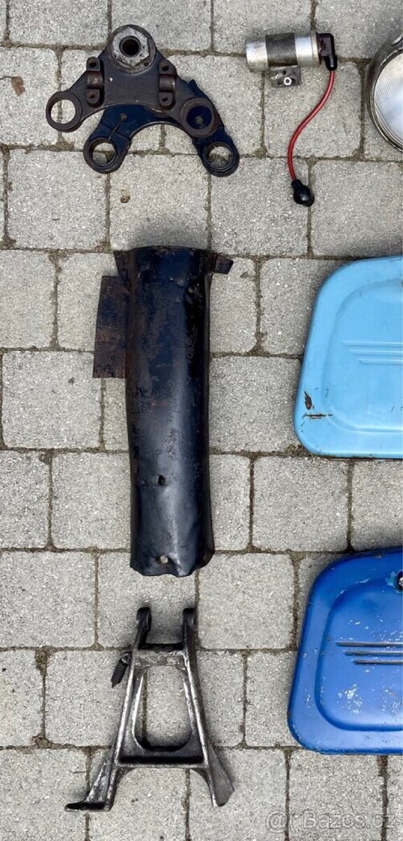 Jawa ČZ kyvacka, panelka, ČZ - dily