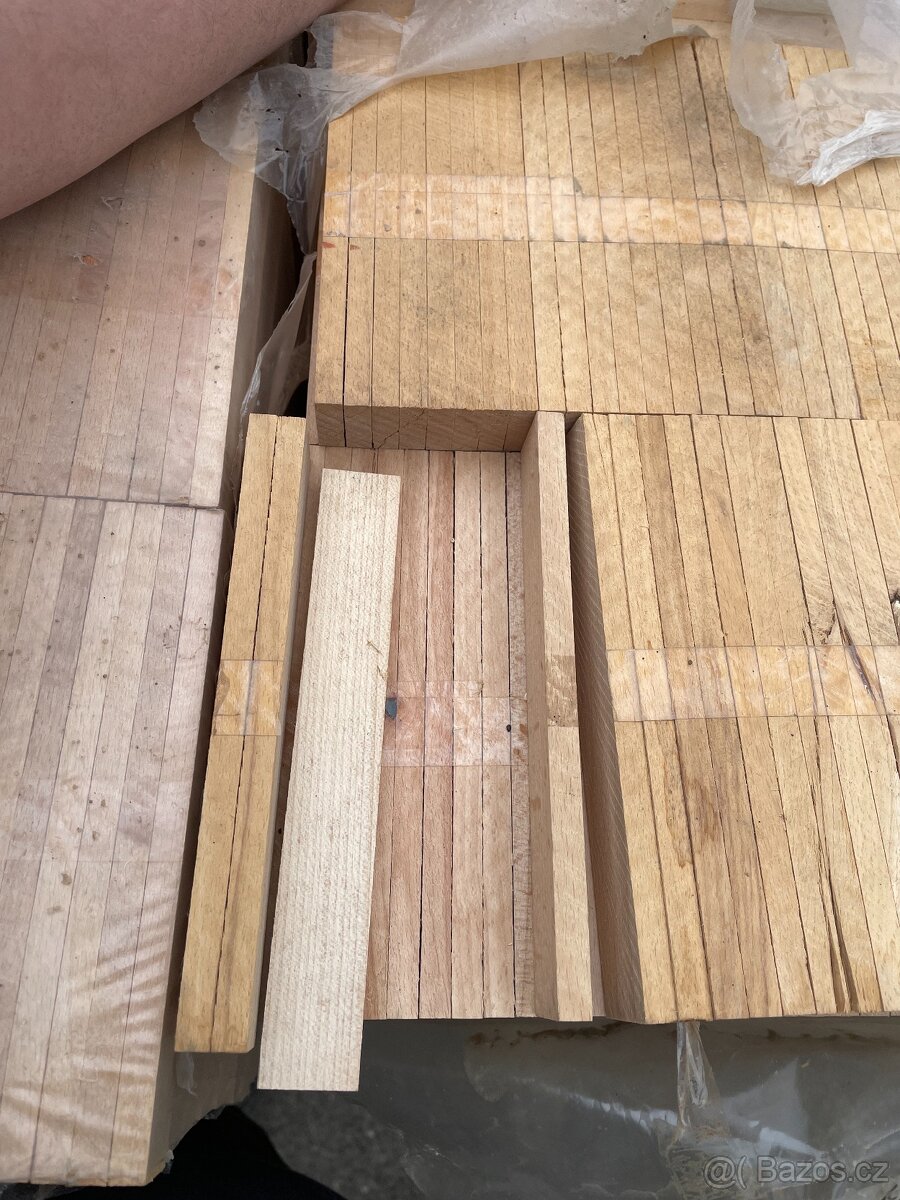 Bukové lamely - 160x22x8 mm