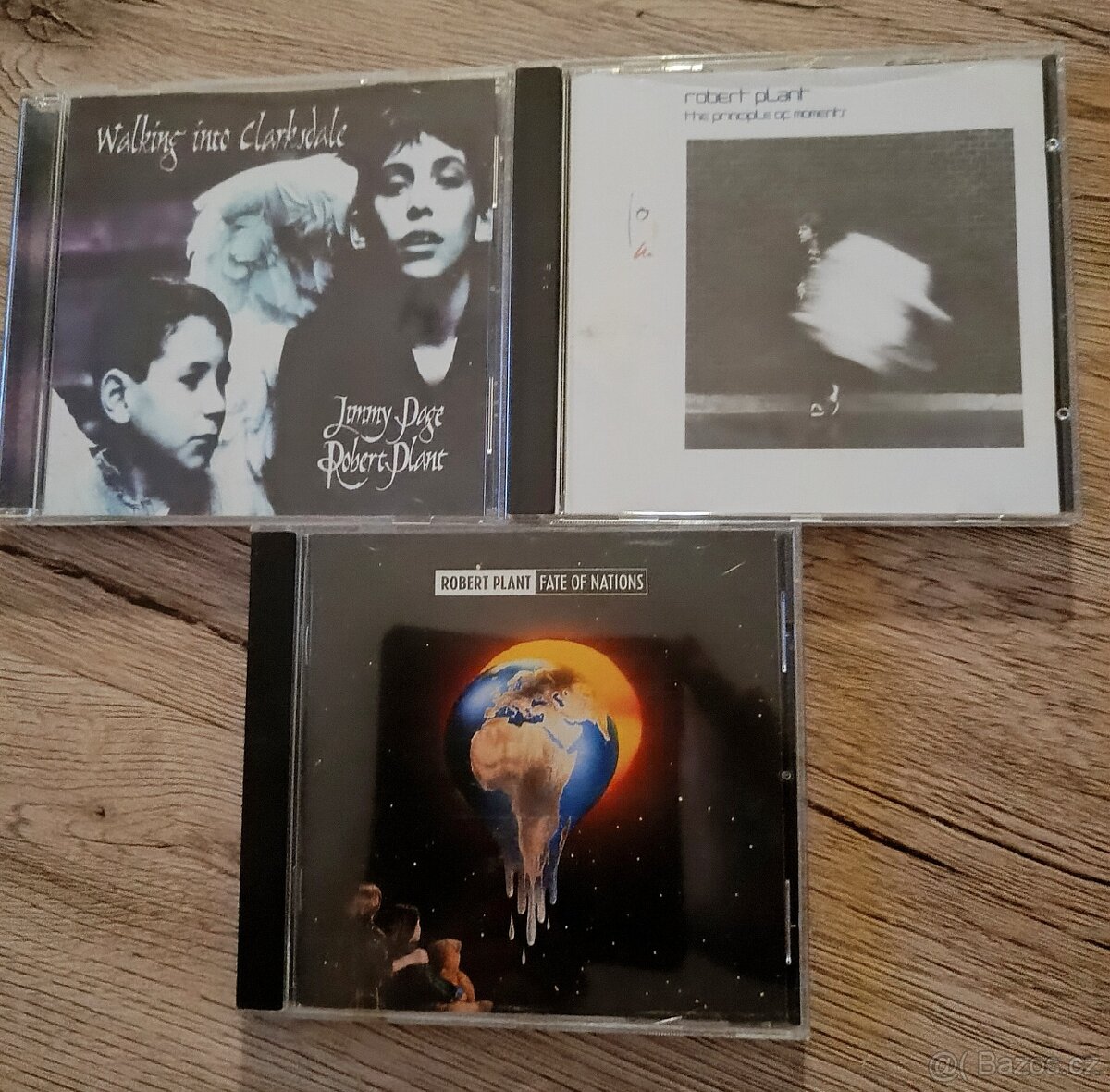 Pro fanoušky nejen LED ZEPPELIN 4X CD ROBERT PLANT A JIMMY P