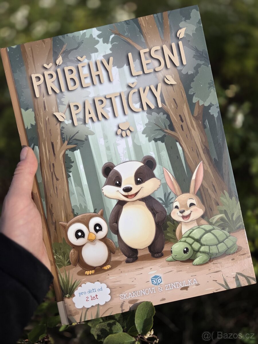 Interaktivní dětská knížka Příběhy Lesní Partičky