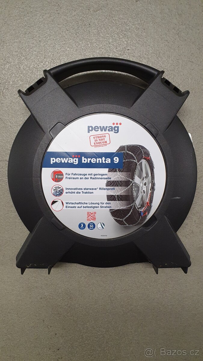 Sněhové řetězy Pewag Brenta 9 XMB 64 - Jednou použité