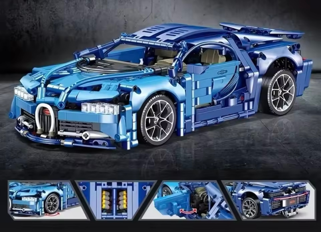 NOVÉ Bugatti Chiron - 1388ks kostek