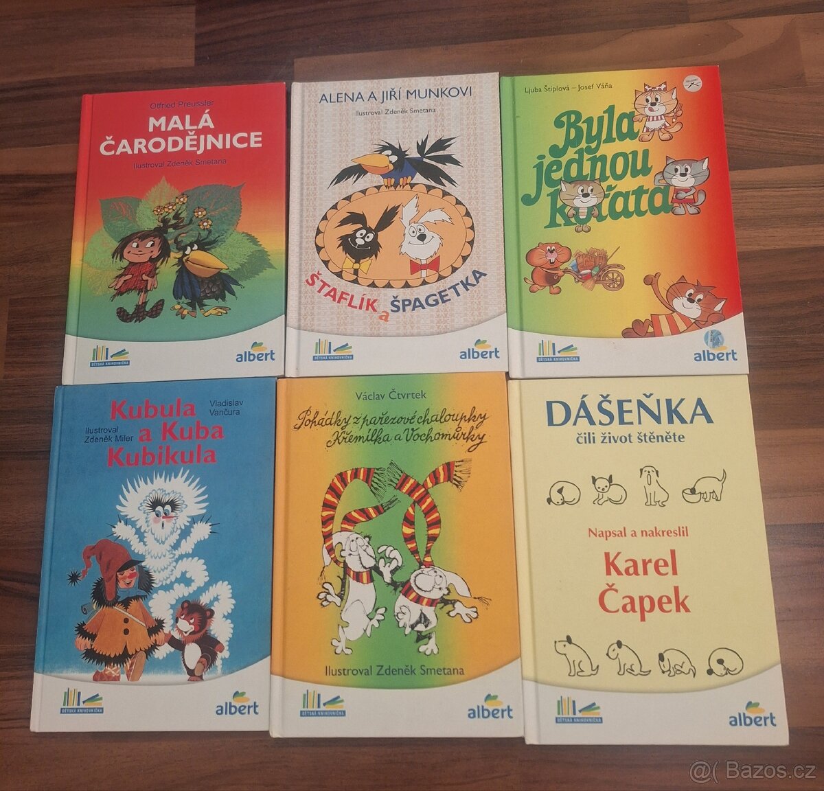 Prodám knížky pro děti albert 6 ks.