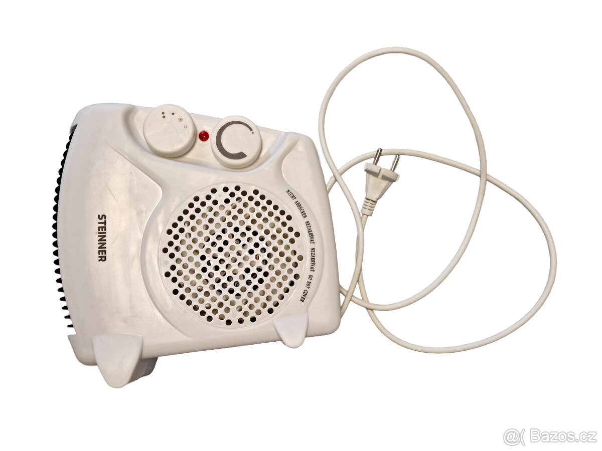 Stolní teplovzdušný ventilátor